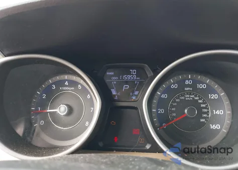 2011 Hyundai Elantra Gls (Ulsan Plant) из США, поврежденный, VIN KMHDH4AE6BU106746